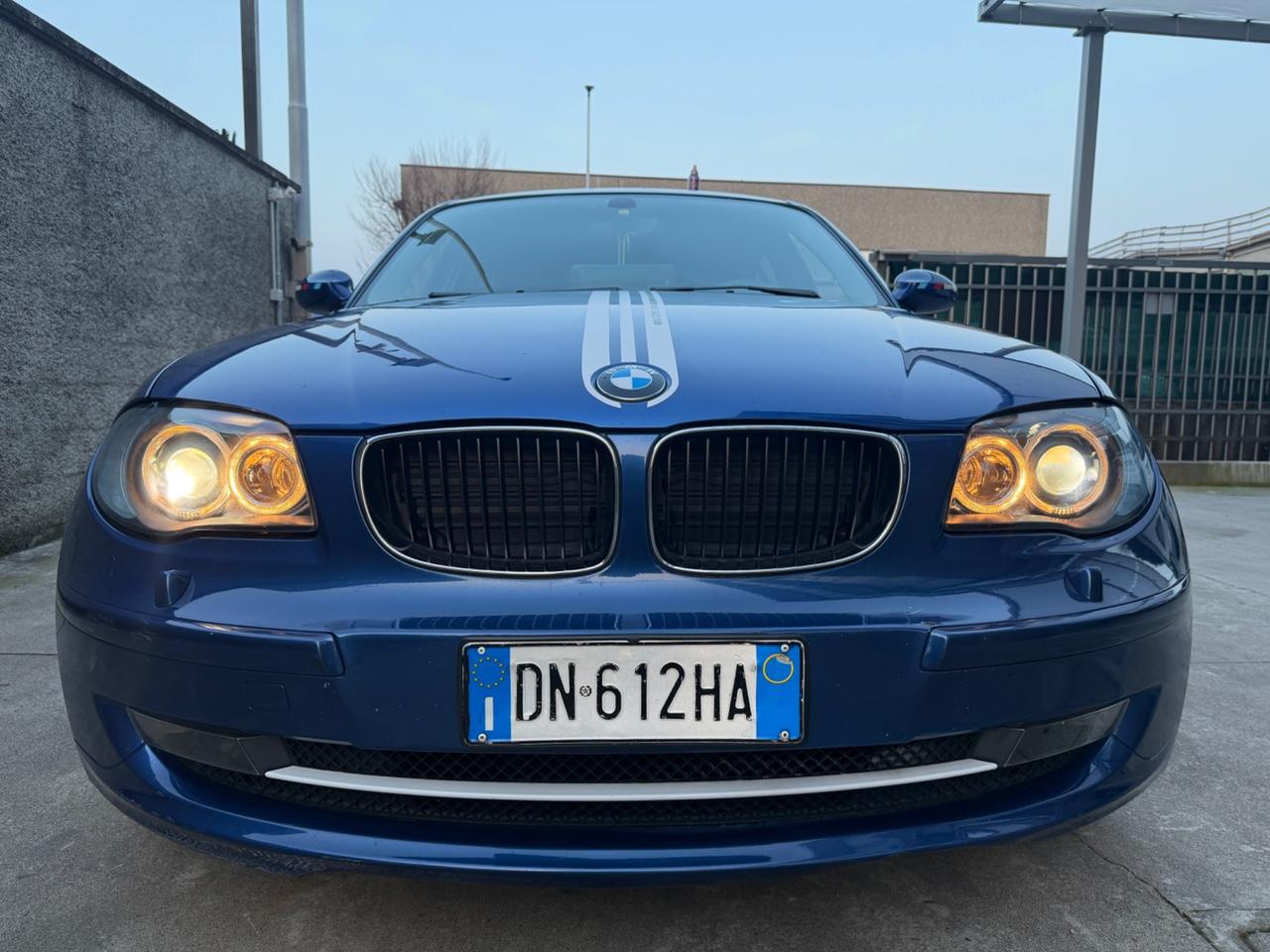 BMW 116i BENZINA EURO4 ANGEL EYES GANCIO TRAINO