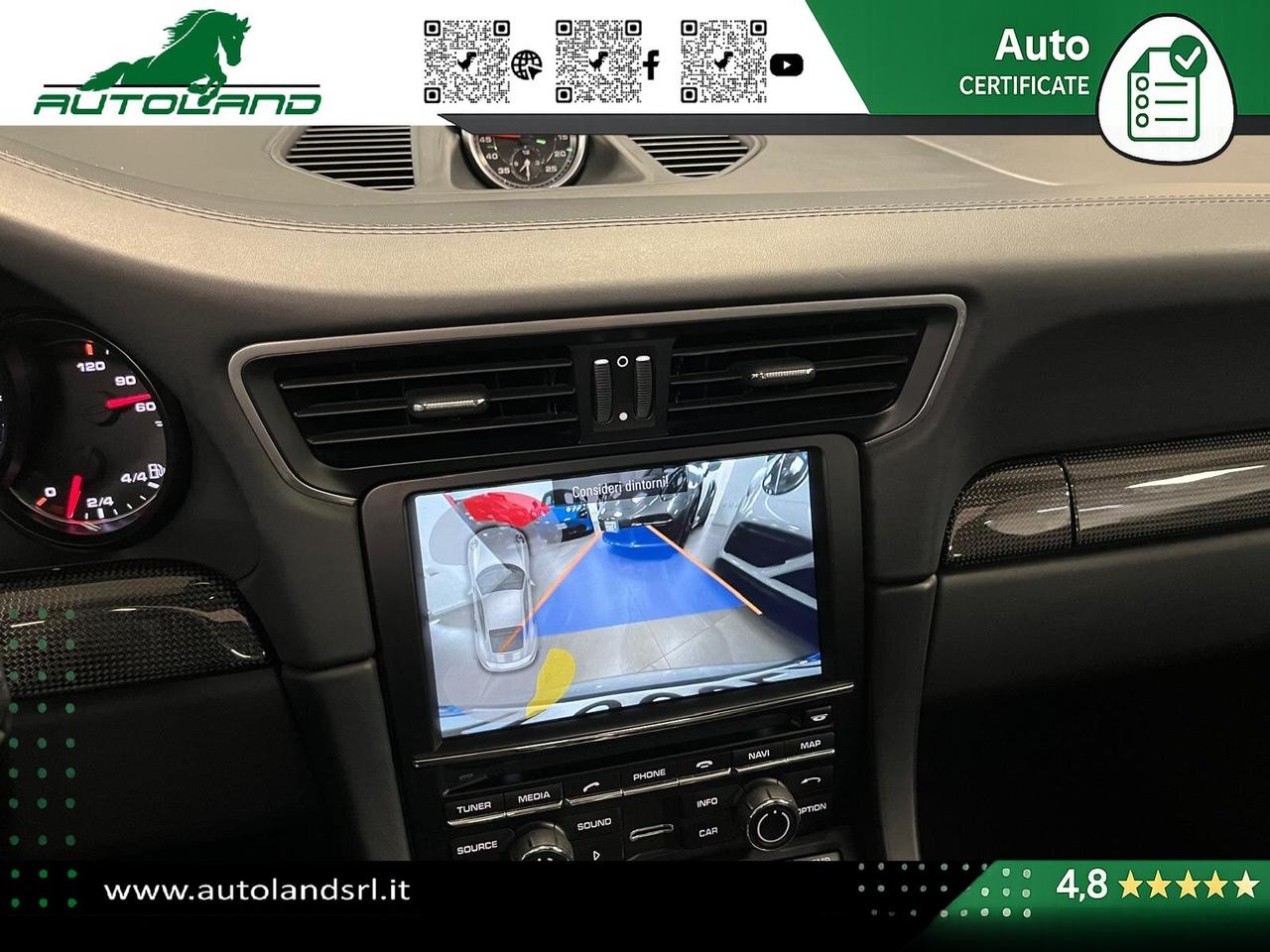 Porsche 991 3.8 Turbo S 560cv PDK *PCCB*SportChrono*AsseSterzante*BOSE*TettoApribile*