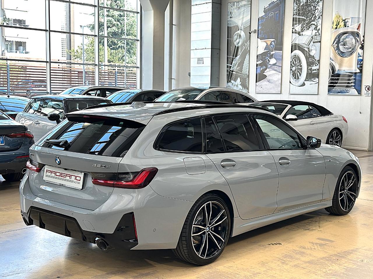 BMW 320 d Touring mhev xdrive MSport-19"-Tetto-Pelle-Carplay-Camera