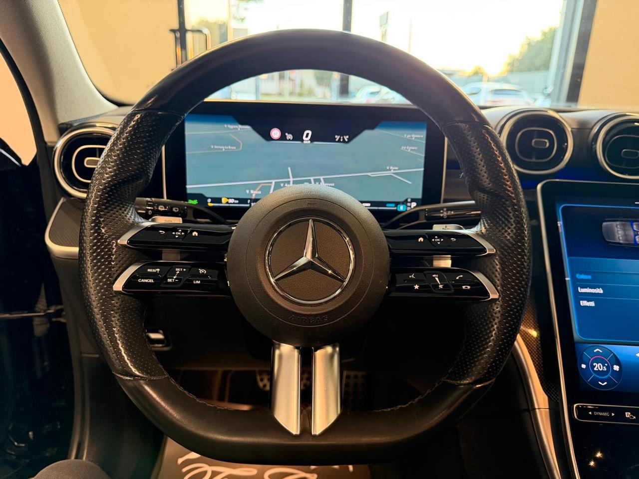 MERCEDES-BENZ CLASSE C300 S.W. PREMIUM AMG 2.0 265CV PELLE NAVI CAM ANNO 2022