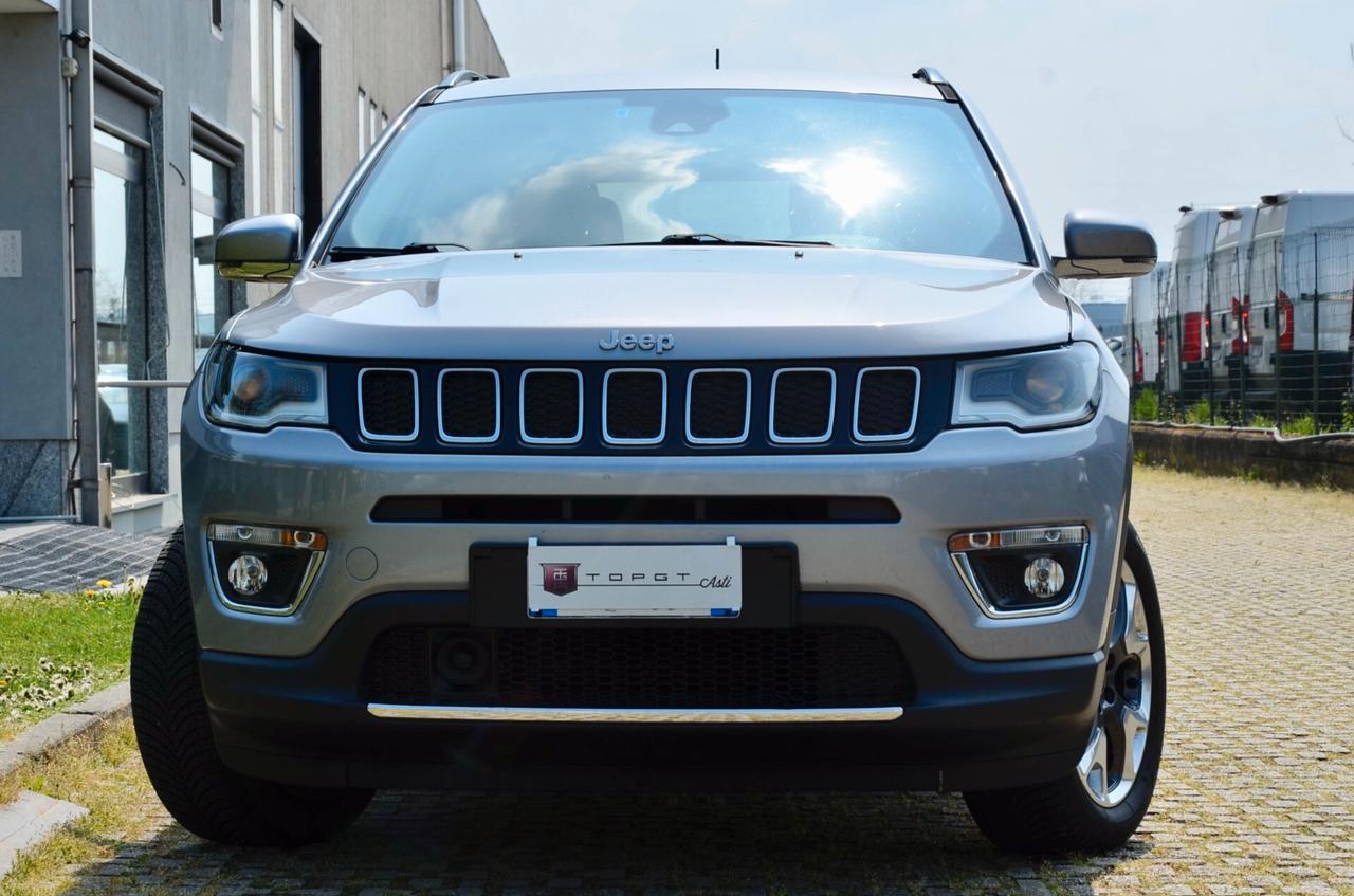 JEEP COMPASS 2.0 MJT LIMITED 4wd 140cv AUTO, UFF ITALIANA, SERVICE CON FATTURE, EURO 6B, PERMUTE