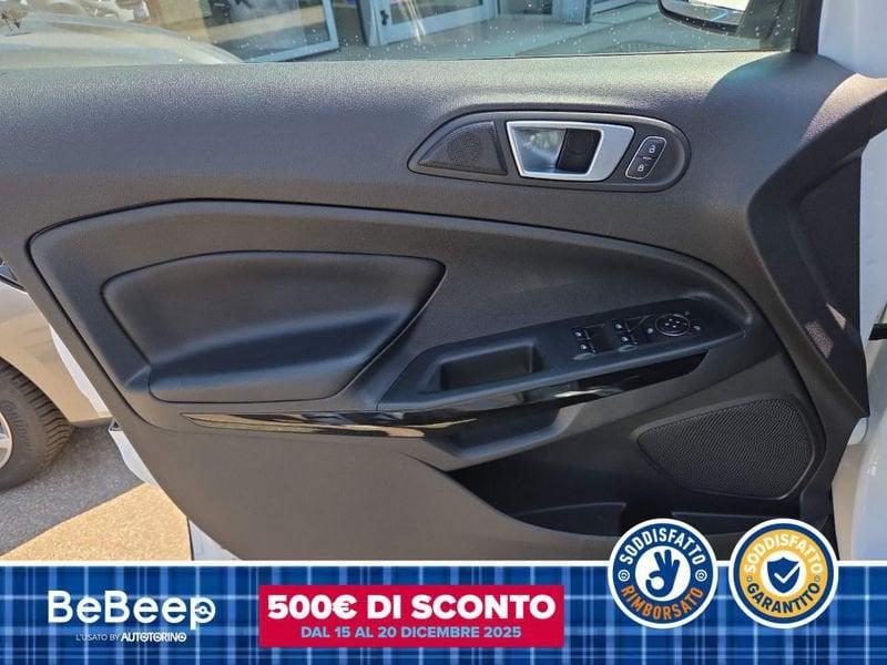 Ford EcoSport 1.5 ECOBLUE TITANIUM S&S 95CV MY20.25