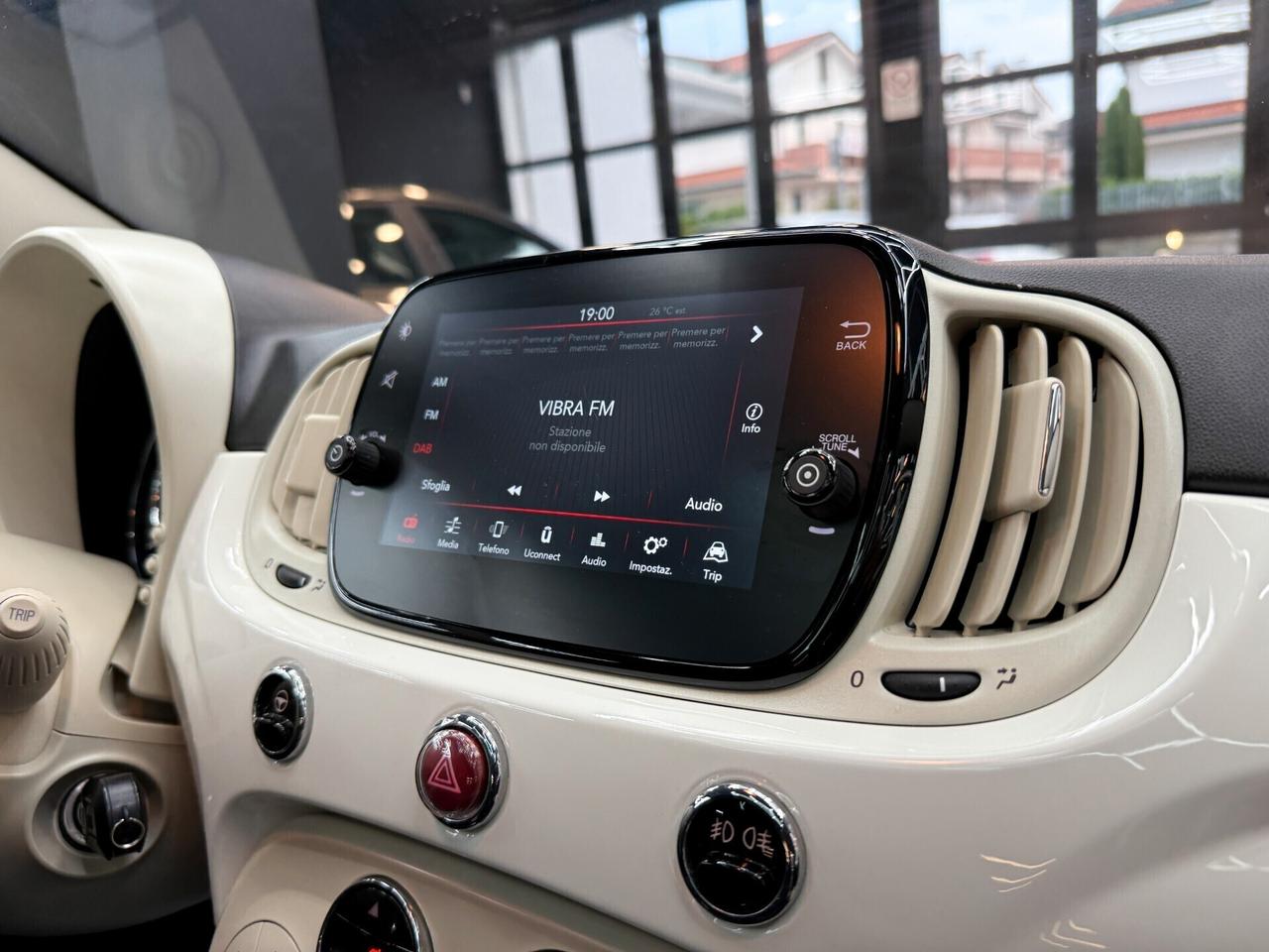 FIAT 500 1.0 70CV Hybrid Uconnect Tetto Pan