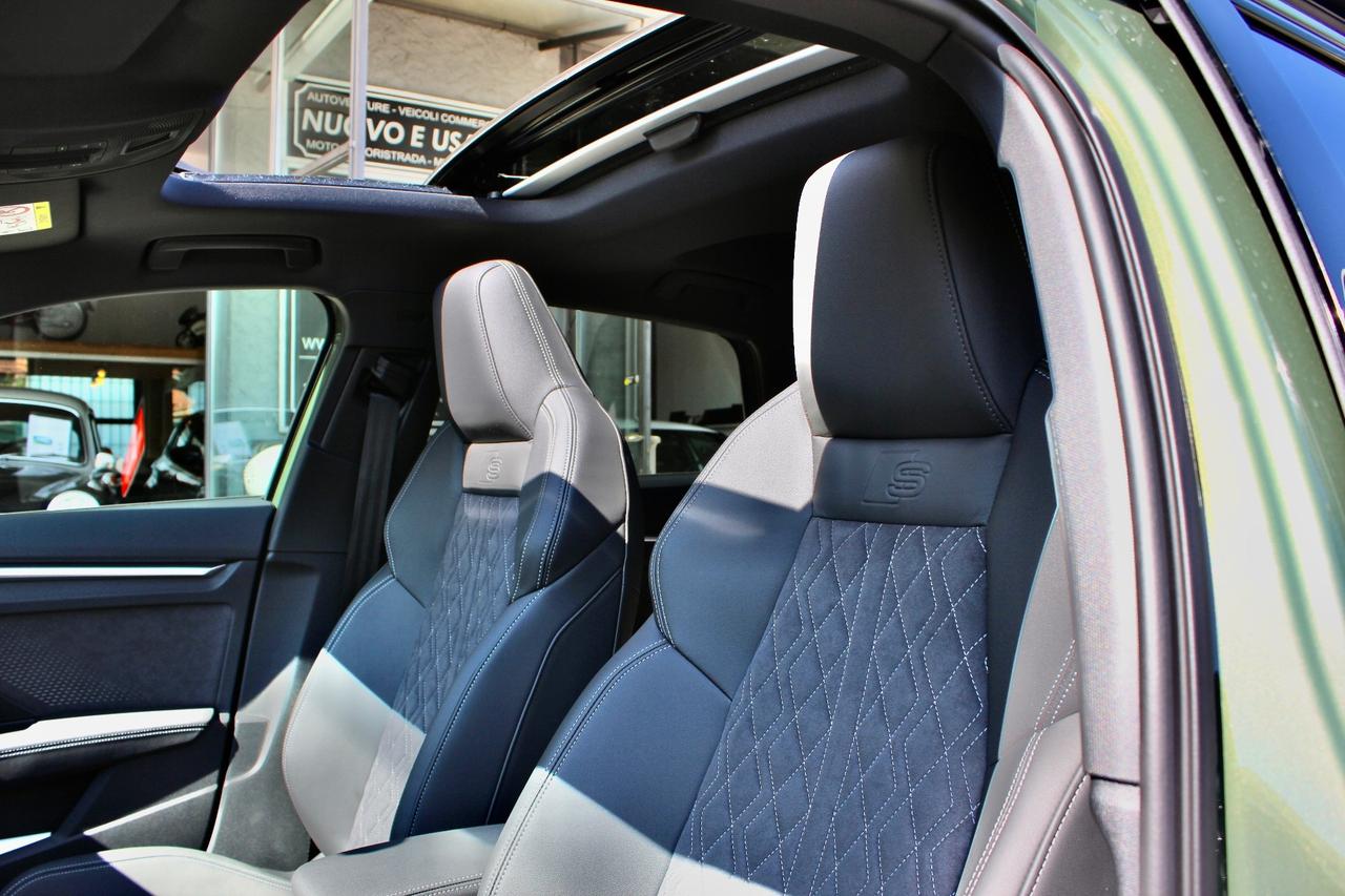 Audi S3 SPBK 2.0 TFSI 333 CV QUATTRO S TRONIC TETTO APRIBILE PANORAMICO BAULE ELETTRICO