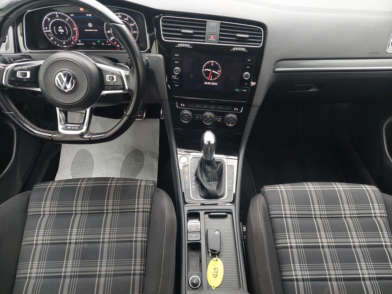 Volkswagen Golf GTD 2.0 tdi dsg *TAGLIANDI CERTIFICATI *