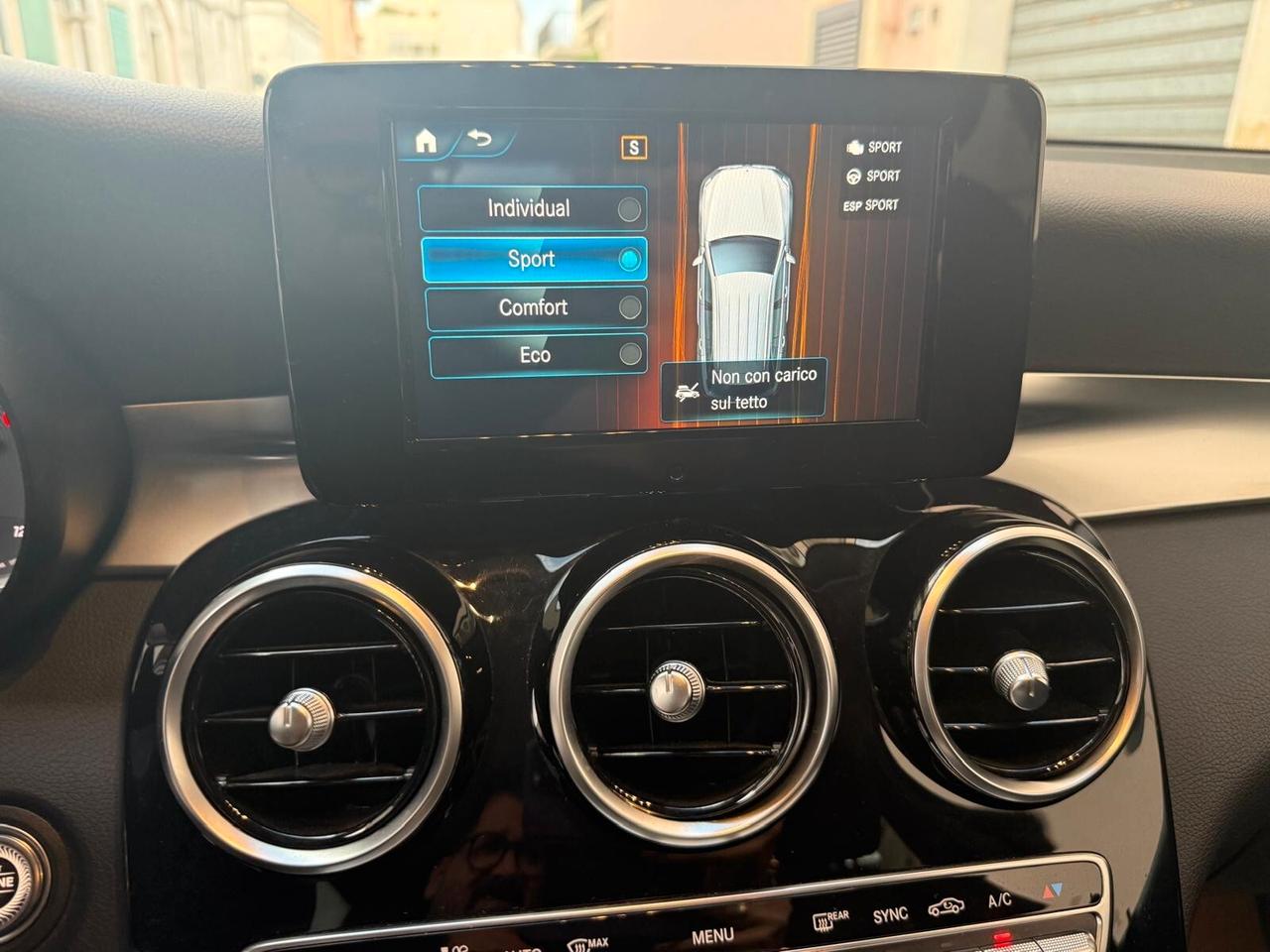 MERCEDES-BENZ GLC 220D COUPE' 4MATIC SPORT 2.0 194CV PELLE NAVI CAM ANNO 2022
