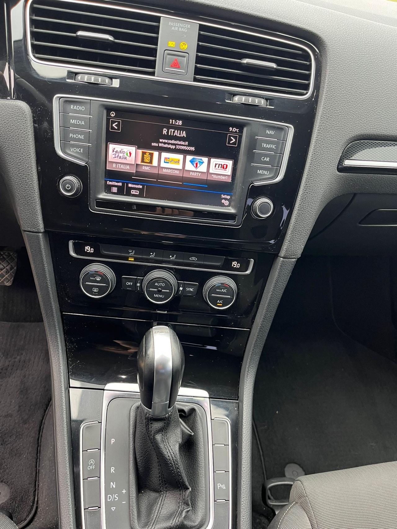 VOLKSWAGEN GOLF 1.4 TGI 110cv DSG FINE 2016