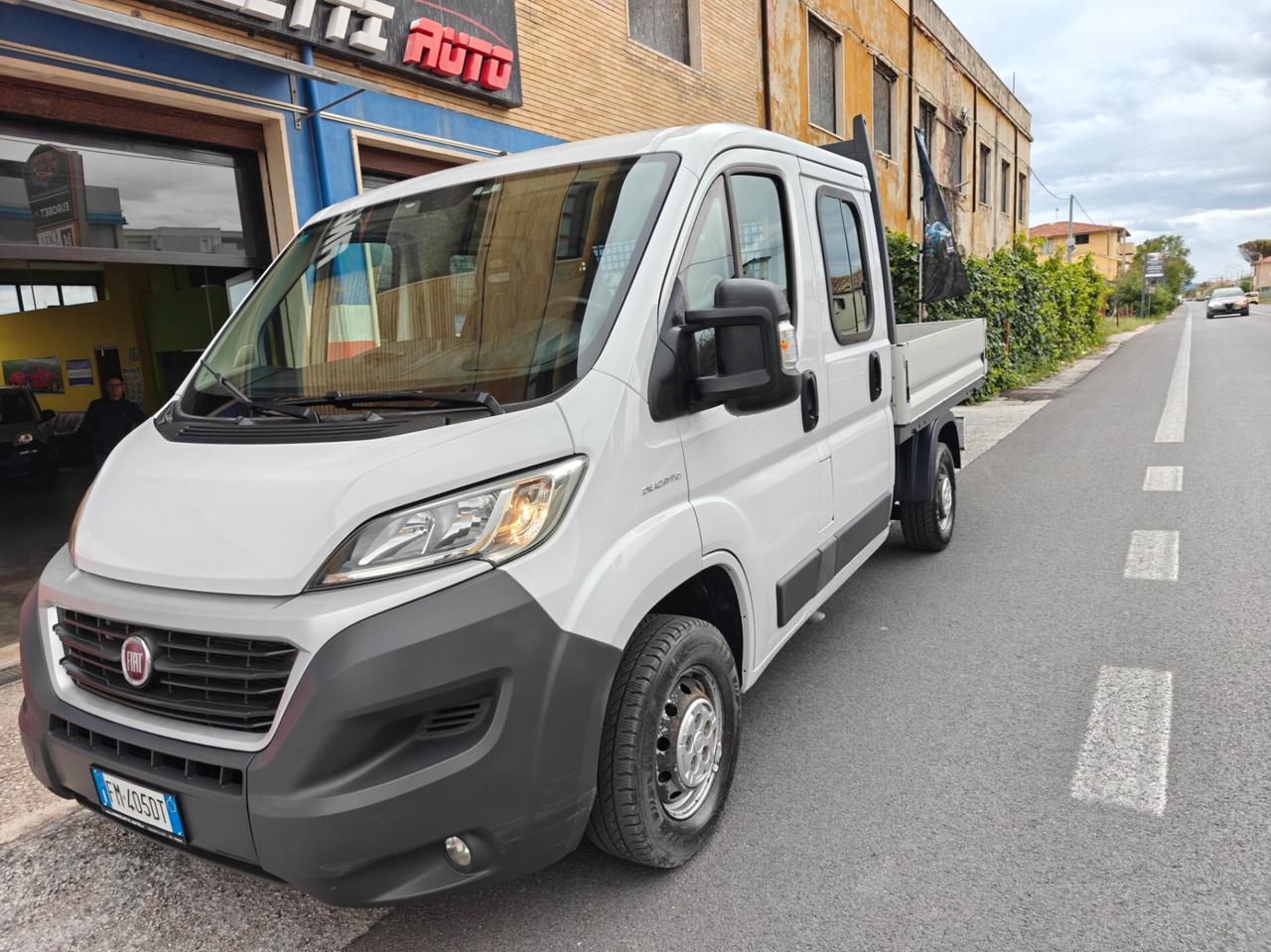 Fiat Ducato 33 2.0 MJT PM-DC Cassonato Doppia Cabina Cassone 7 Posti