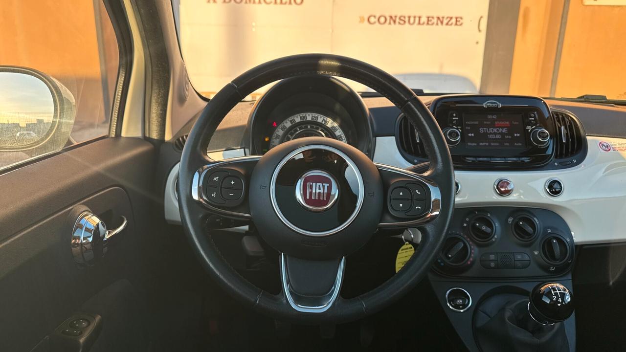 FIAT 500 1.2 LOUNGE 69 CV - 2019