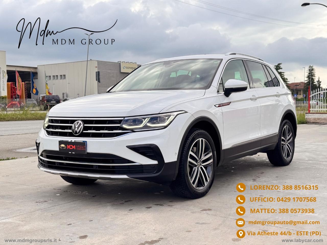 VOLKSWAGEN Tiguan 2.0 TDI 200CV SCR DSG 4MOT. Eleg. IVA ESPOSTA
