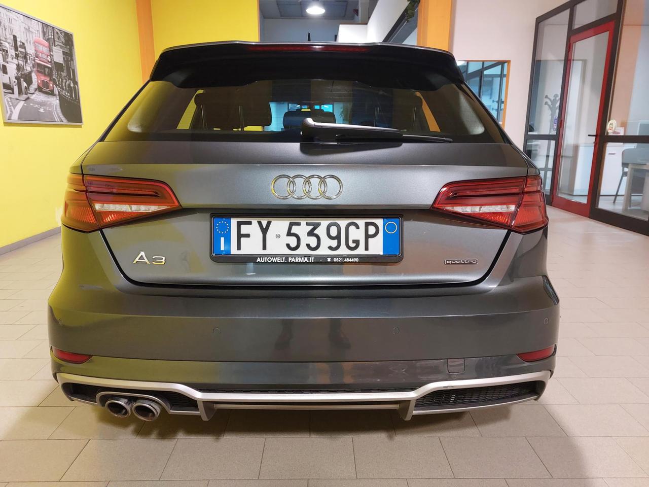 Audi A3 Sportback 2.0 TDI S-LINE QUATTRO 184CV S-TRONIC