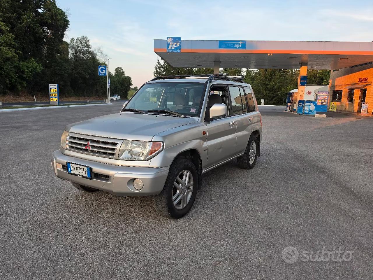 mitsubishi pinin 1.8 benzina e metano