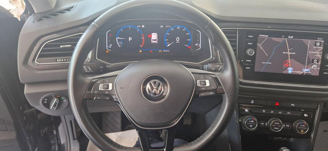 Volkswagen T-Roc 2.0 TDI 150 CV DSG 4MOTION 4x4 Advanced 09/19 km 89000 ITALIANA +BIXENO+NAVI+PELLE TOTALE