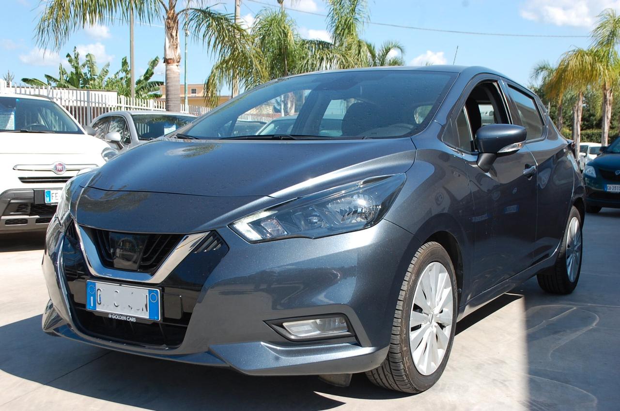 Nissan Micra 1.0 ig-t Acenta 92CV Uff Italy USB App Clima