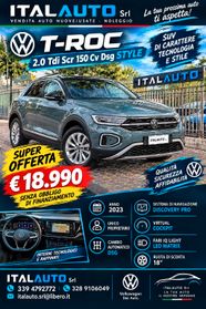 Volkswagen T-Roc 2.0 TDI SCR 150 CV DSG Style