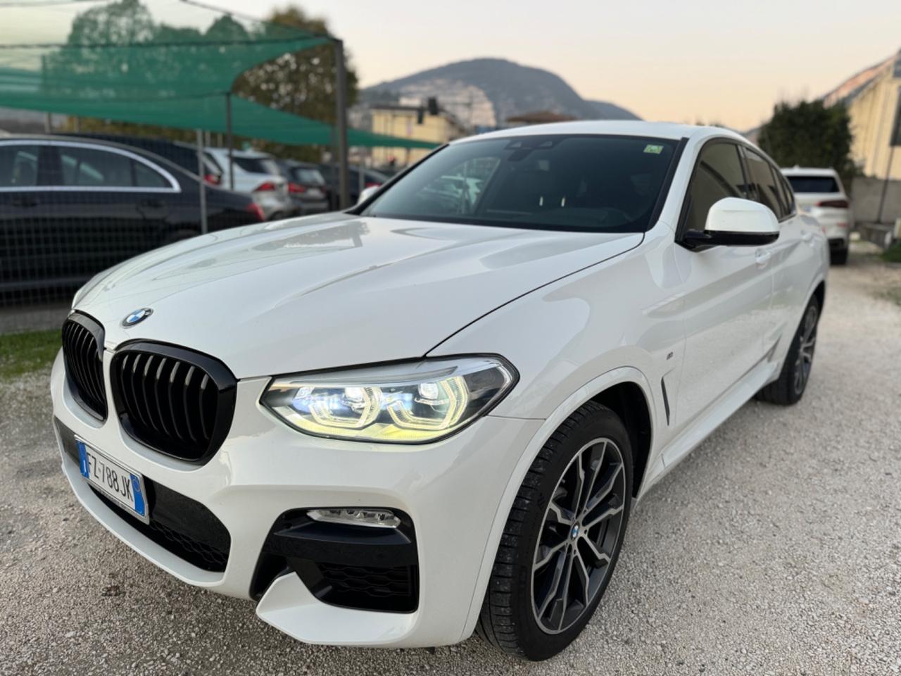 Bmw X4 25d Xdrive Msport Navi Laser Tagliand BMW Euro6d-Temp