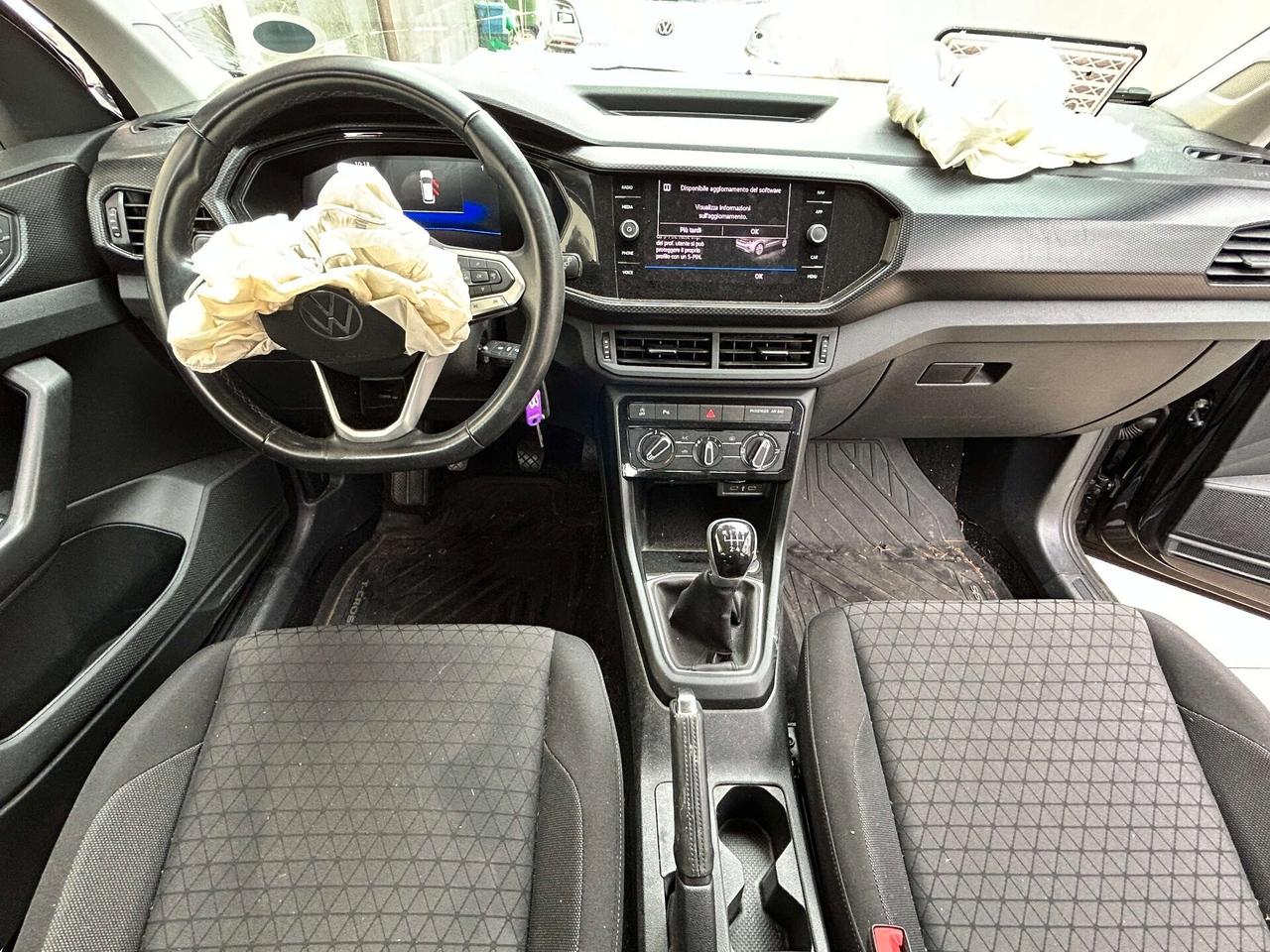 VW T-CROSS 1.0 Benzina 95CV - 2022 Incidentata