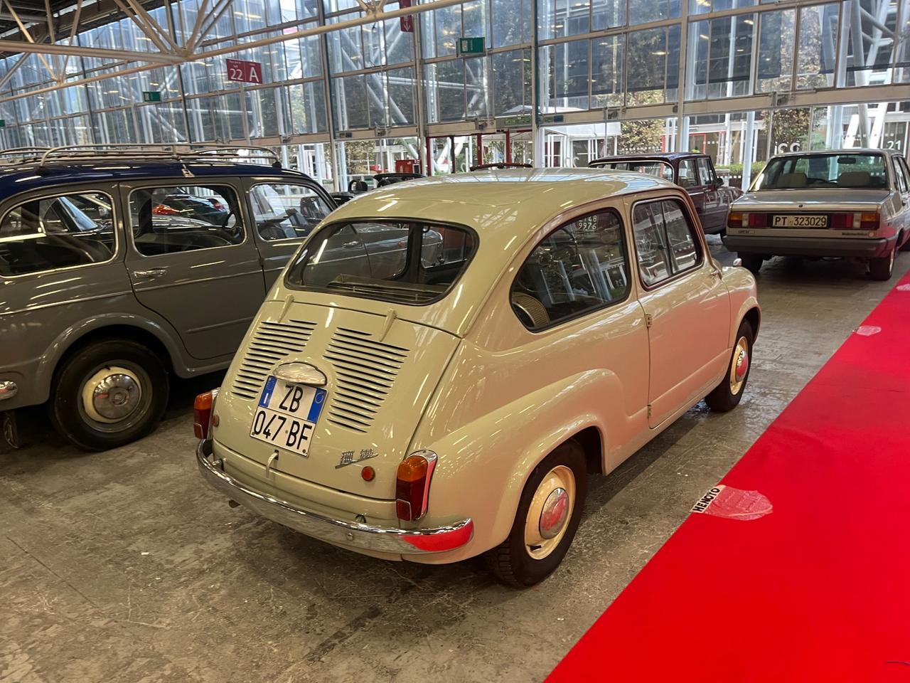 Fiat 600 Prima serie vetri scorrevoli - 1956