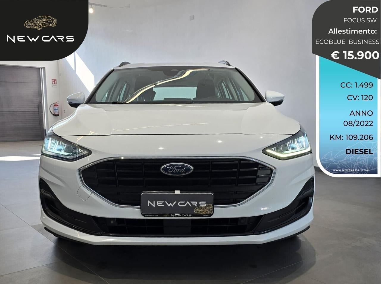 Ford Focus 1.5 EcoBlue 120 CV SW Business