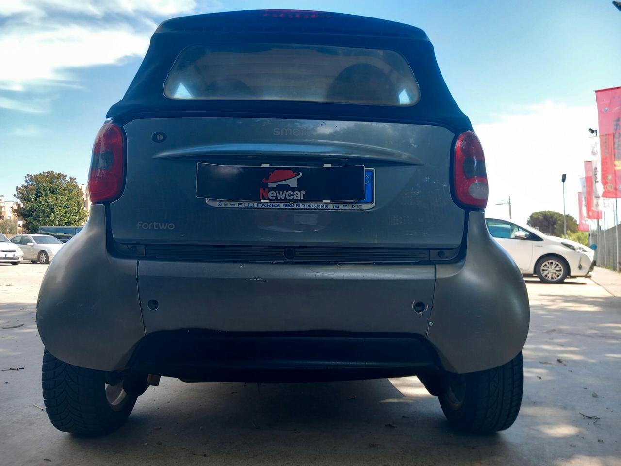 Smart ForTwo 700 cabrio passion (45 kW) km 153000 cappotta perfetta motore perfetto nessun lavaro da fare