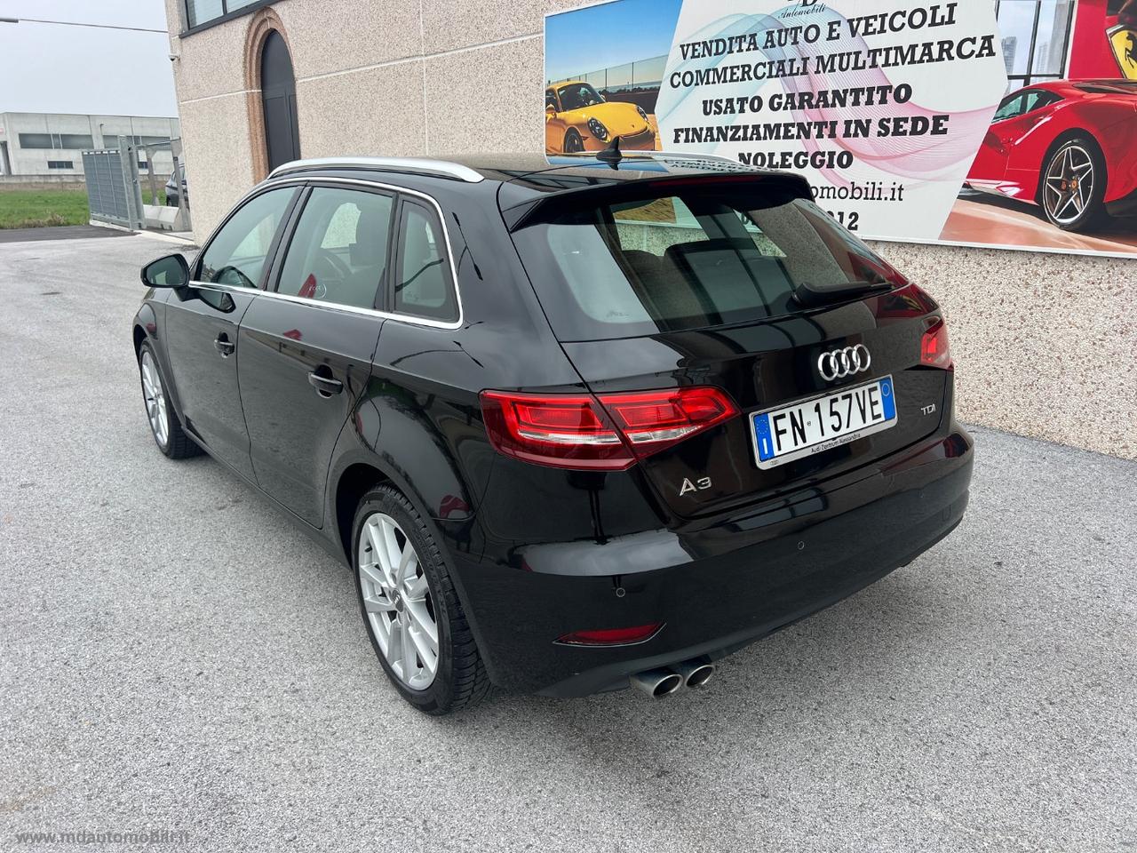 AUDI A3 SPB 2.0 TDI 150CV SOLO KM.99000