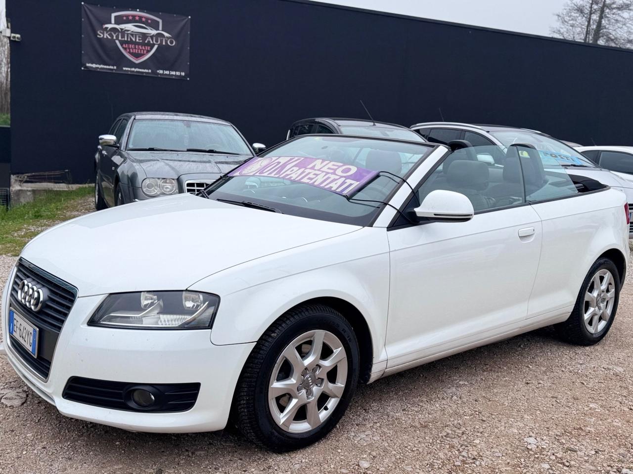 Audi A3 Cabrio 1.6 Diesel 105cv Neopatentati 2011