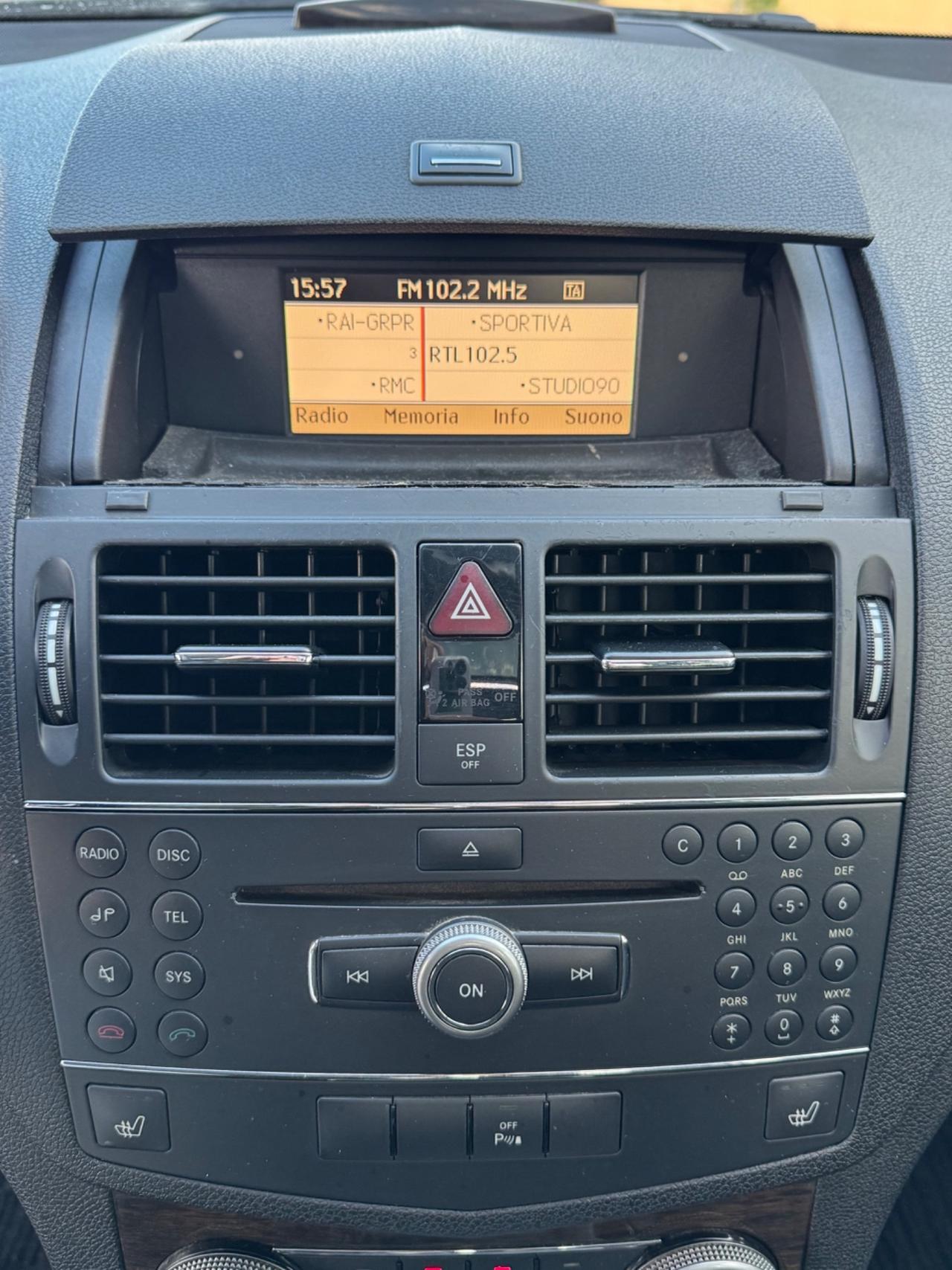 Mercedes-benz C 220 CDI CAMBIO AUTOMATICO/TETTO APRIBILE