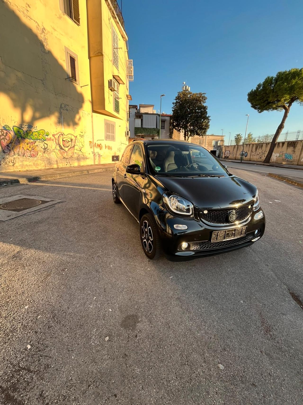 Smart ForFour 90 0.9 Turbo Prime PELLICOLATA NERA !!!!