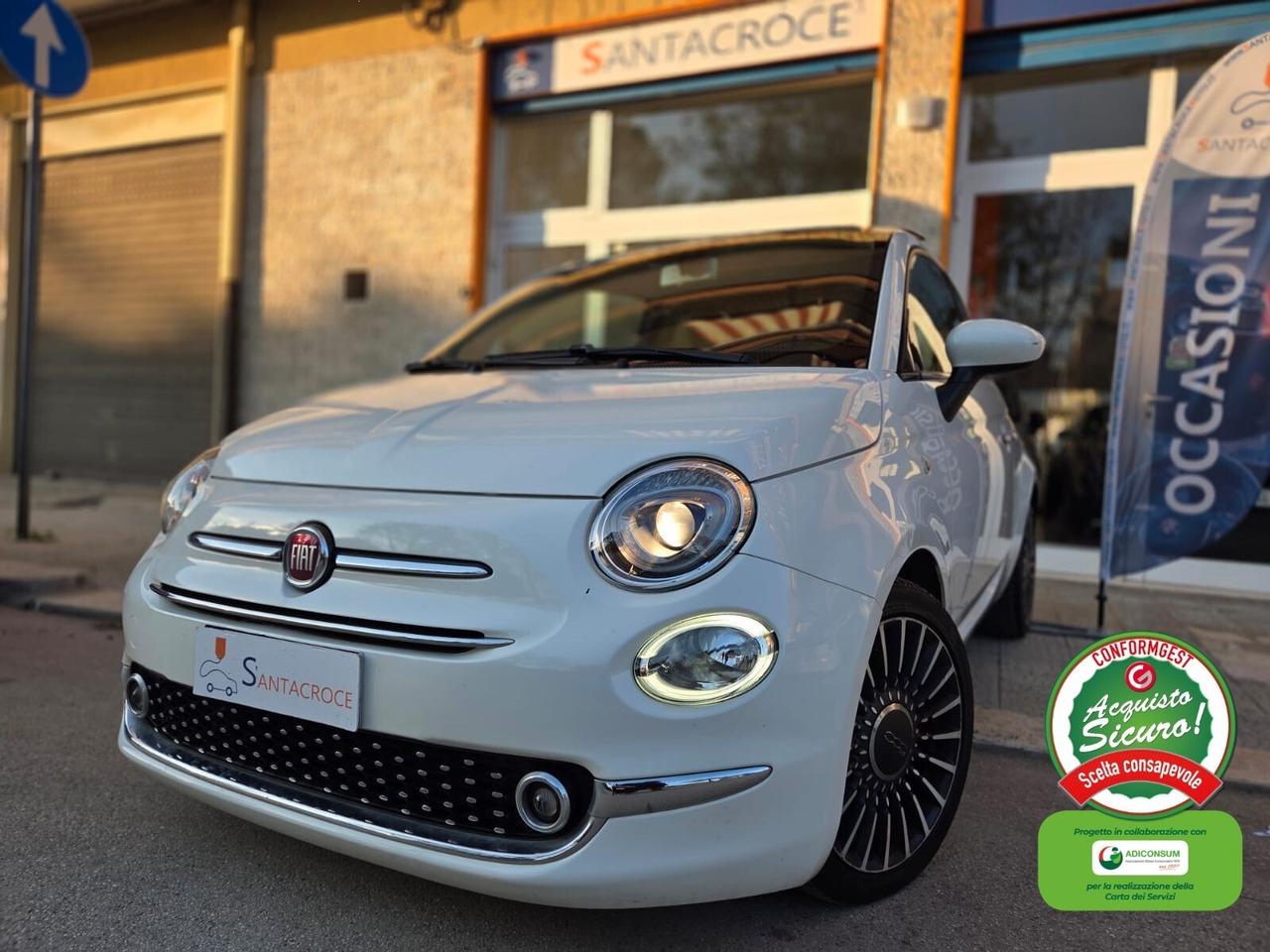 FIAT 500 1.3 MJET 95 CV LOUNGE UNICO PROPRIETARIO