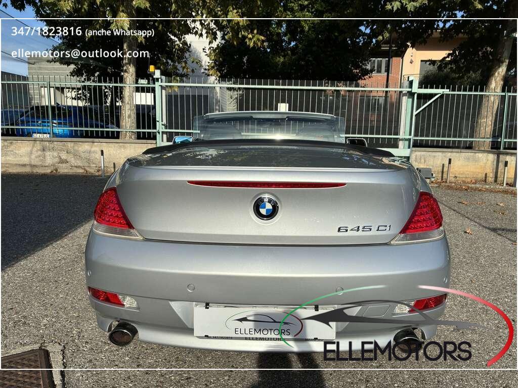 BMW Serie 6 E64 Cabrio 645 Ci Cabrio 4.4 V8 333 CV Automatica – Pelle – Navi