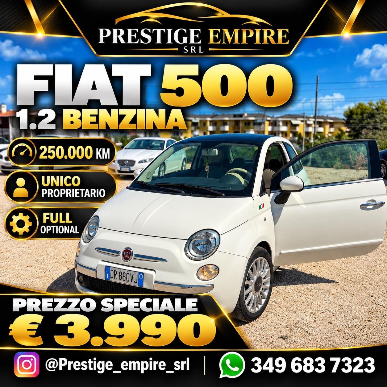 Fiat 500 1.2 BENZINA ️ 3.990€ PRONTA CONSEGNA