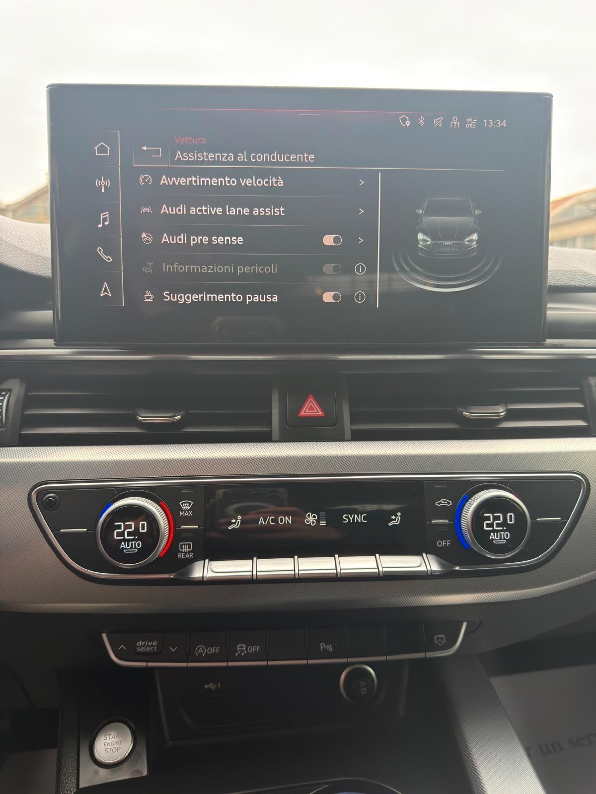 Audi A5 SPB 40 TDI quattro S tronic S-LINE EDITION FARI MATRIX CAMERA 360