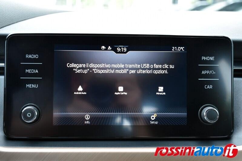 SKODA KAMIQ 1.0 TSI 110 CV DSG STYLE BLACK DESIGN PACK R17