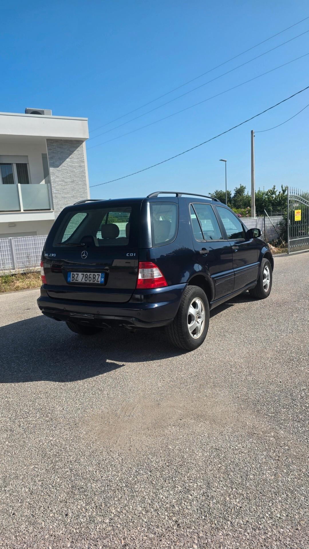 Mercedes-benz ML 270 ML 270 turbodiesel cat CDI