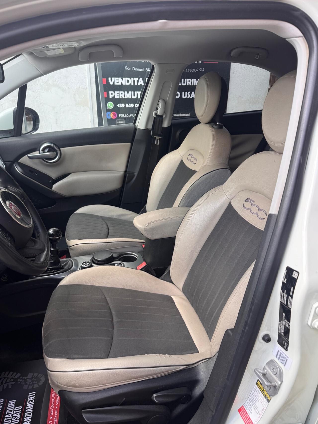 FIAT 500X - 1.6 Mjet 120cv - Lounge