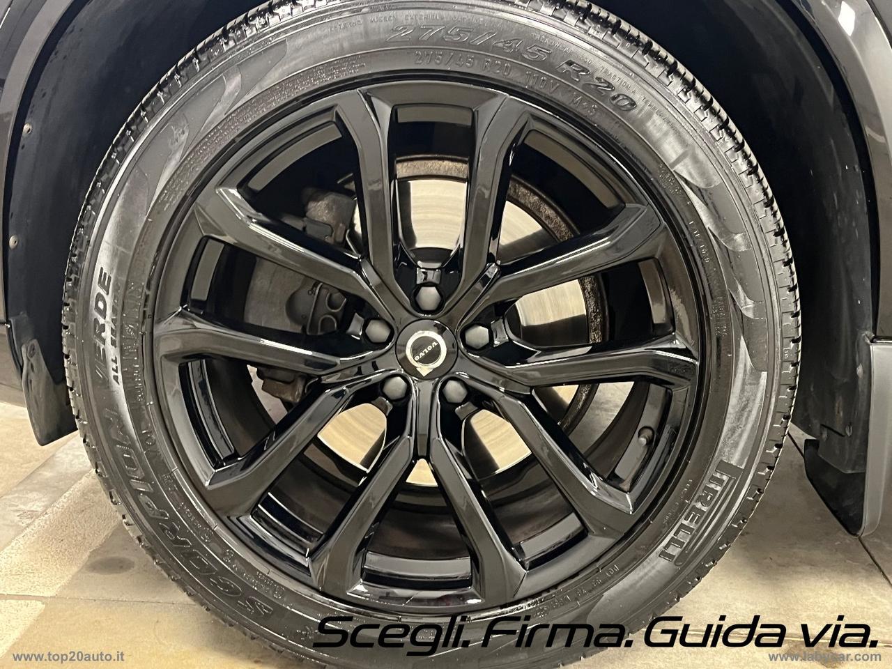 VOLVO XC90 D5 AWD Geartronic Inscription|TOTAL BLACK|PELLE TOTALE
