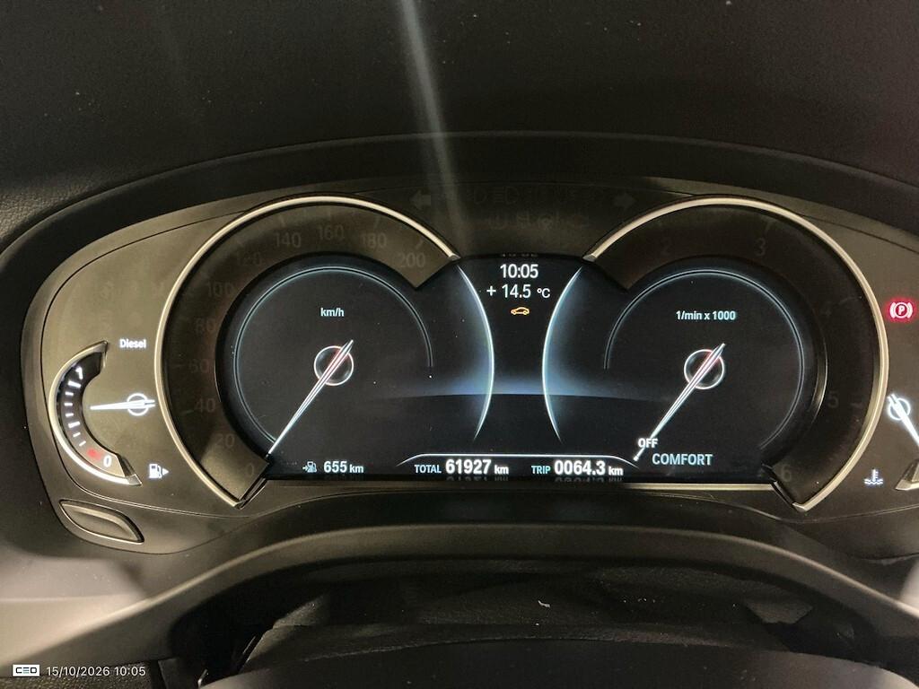 BMW X4 20D 163CV STEPTRONIC 48V X-DRIVE BUSINESS ADVANTAGE ( FARI LED - TETTO PANORAMICO APR. - CRUISE - NAVI - MIRROR - PARK ASSISTANT - TELECAMERA POST. - CERCHI 18 )