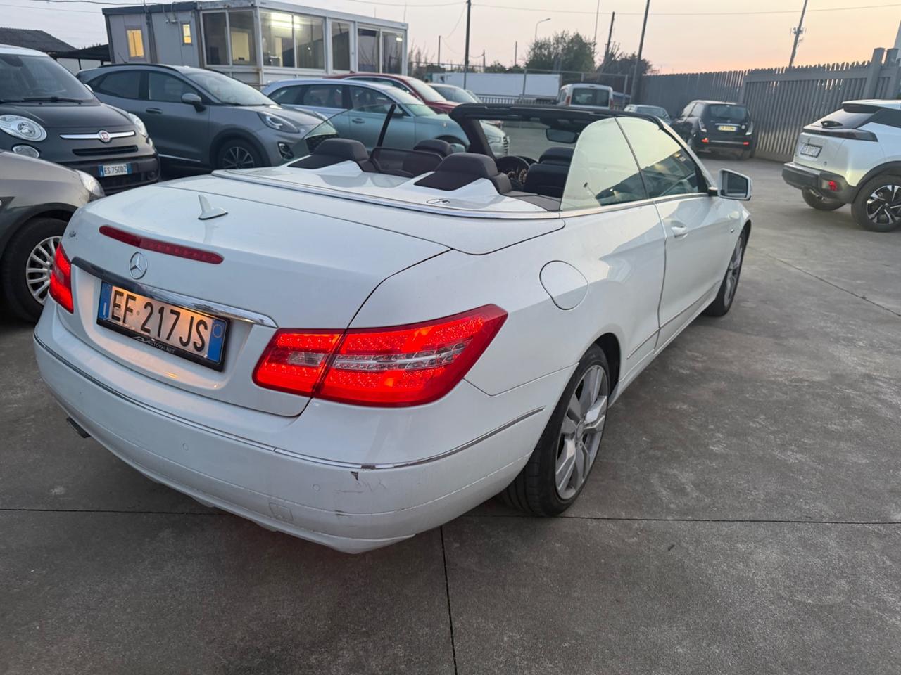 Mercedes-benz E 220 250 CDI Cabrio BlueEFFICIENCY Executive