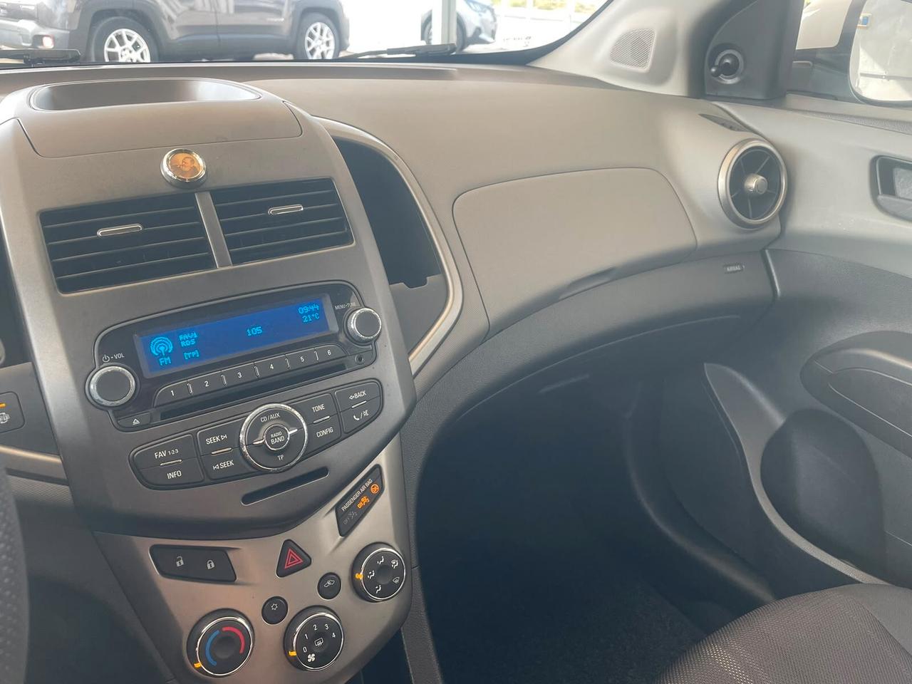 Chevrolet Aveo 1.2 86CV GPL casa madre 5 porte LS
