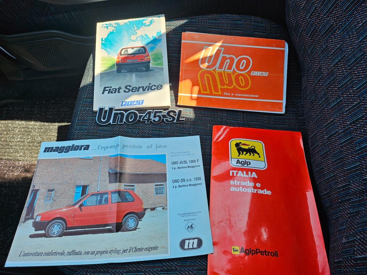 Fiat Uno 45 3 porte SL Maggiora rarissima originale