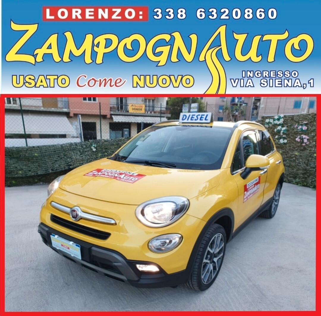 Fiat 500X 2.0 MultiJet 140 CV 4x4 Cross KM CERTIFICATI ZAMPOGNAUTO CT