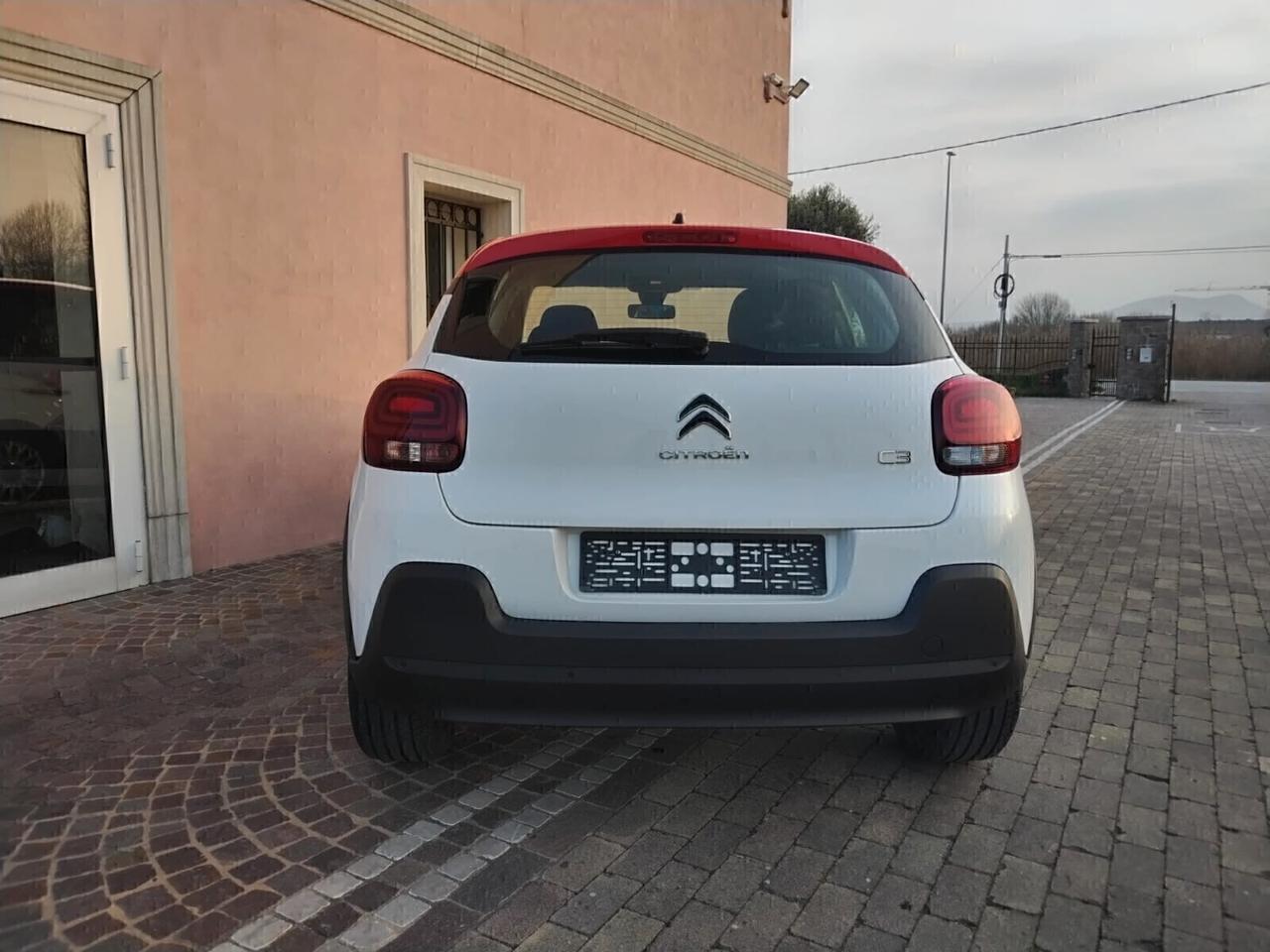 Citroen C3 Shine tetto rosso
