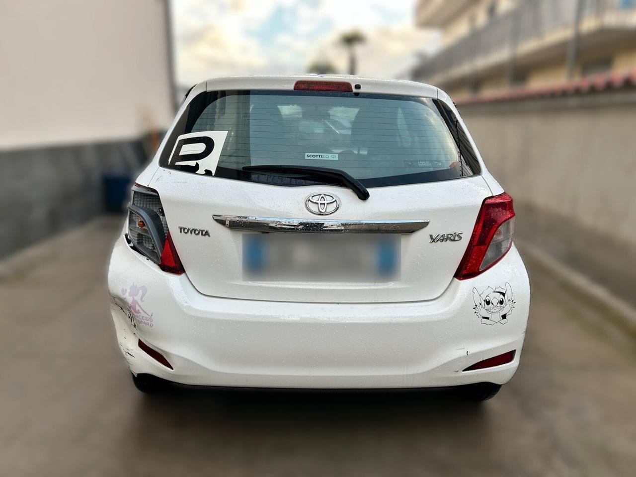Toyota Yaris 1.0 Benzina 70CV - 2012 Incidentata