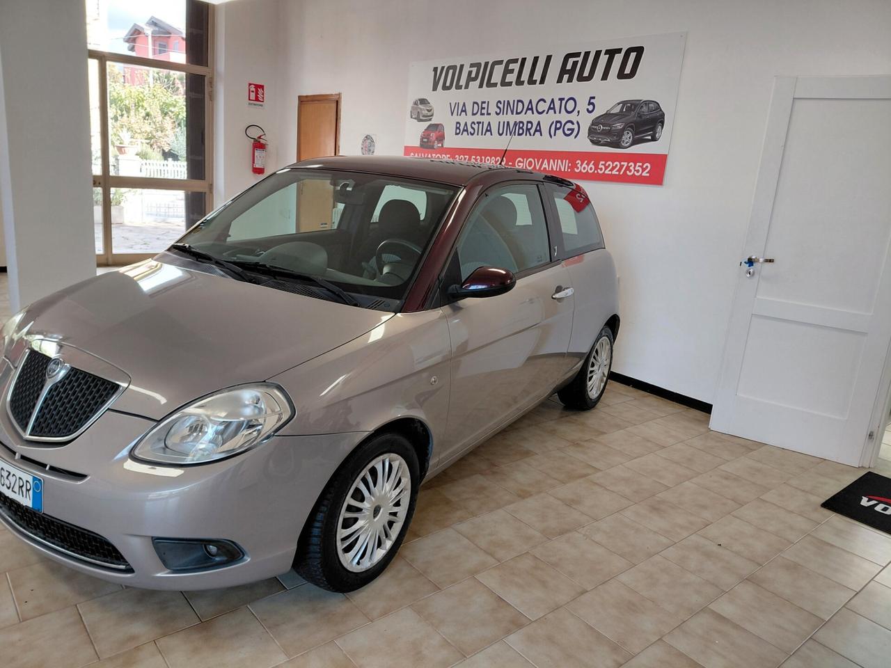 LANCIA YPSILON ANNO 2008 BZ 1.2 ADATTA NEOPATENTATI KM 128 MILA
