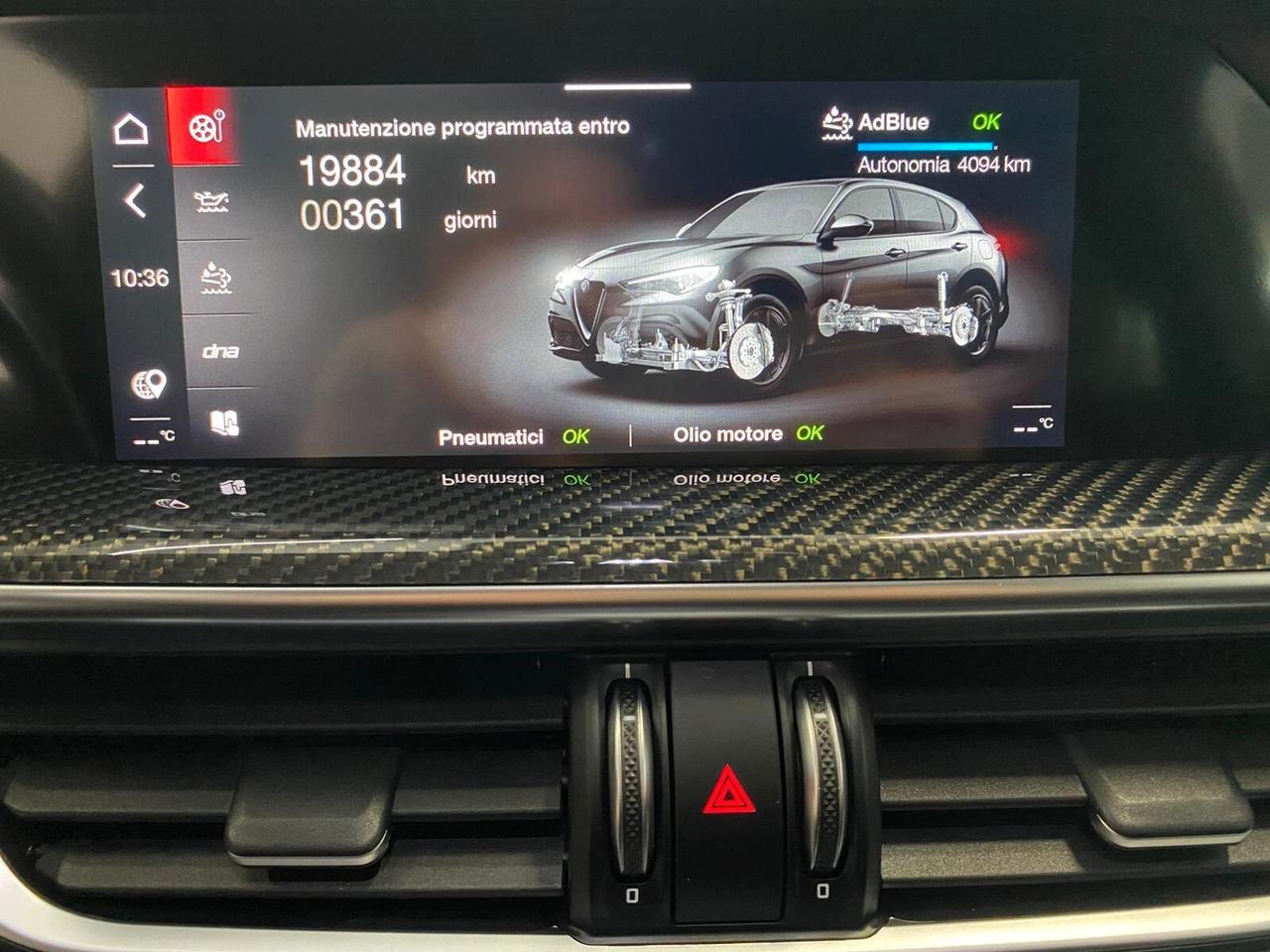 Alfa Romeo Stelvio 2.2 Turbodiesel 210 CV AT8 Q4 Veloce Tì