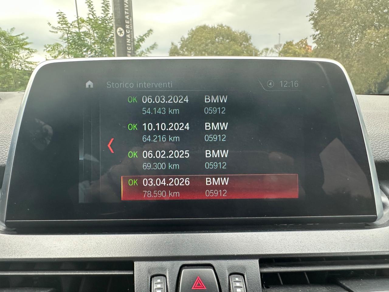 Bmw 2er Active Tourer 218d Advantage Unipro Garantita Service