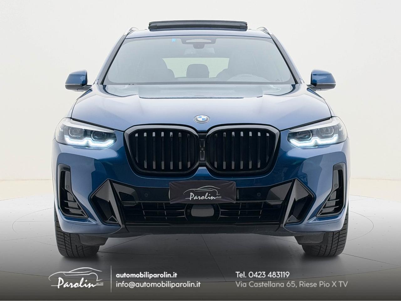 BMW X3 xDrive30d mhev 48V MSport Tetto-Pelle-ACC-360°