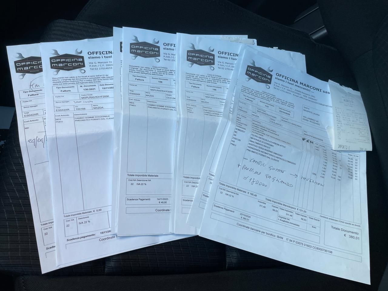 Mazda CX-5 TAGLIANDI - GANCIO TRAINO