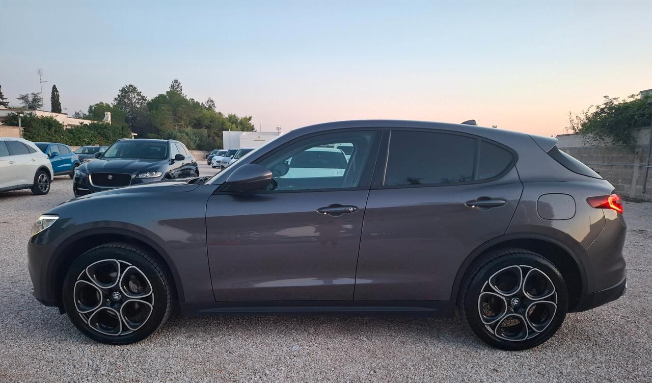Alfa R. Stelvio 2.2 D 210cv Q4 *PELLE-LED.NAVY-CERCHI 20*