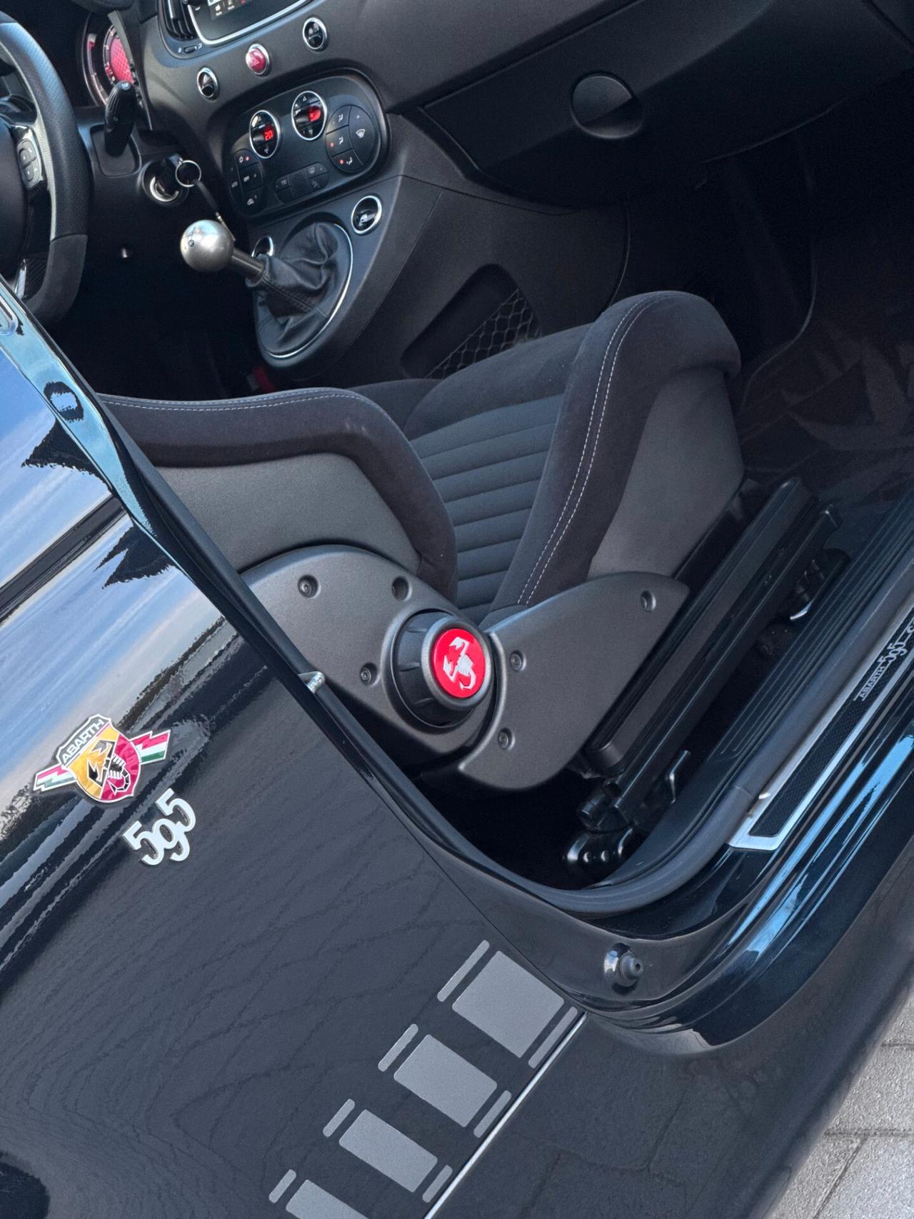 Abarth 595 1.4 Turbo T-Jet 180 CV Competizione TETTO APRIBILE FULL UNI PRO SABELT CARBONIO